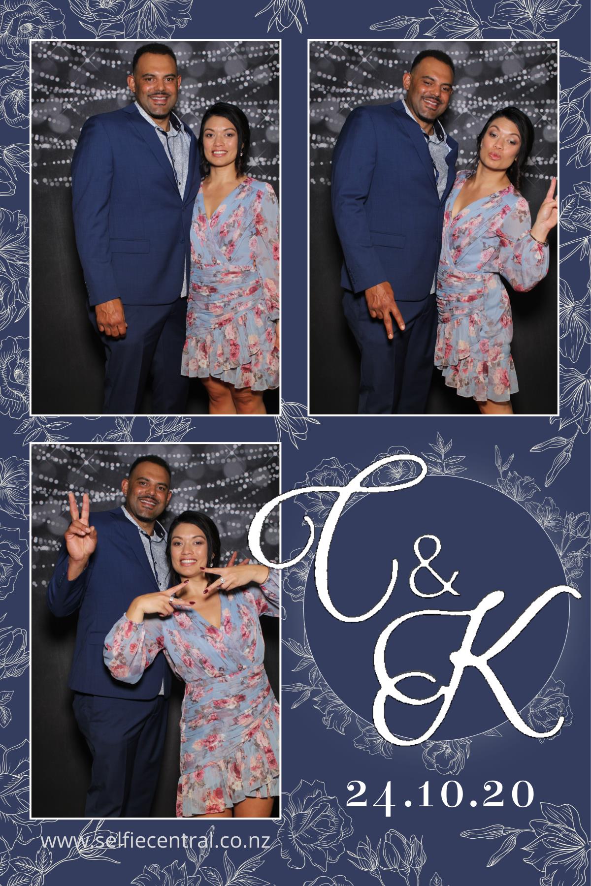 Christopher & Kataraina's wedding | View more photos from the event at gallery.photobooth.co.nz/u/SelfieCentral/Christopher-Katarainas-wedding